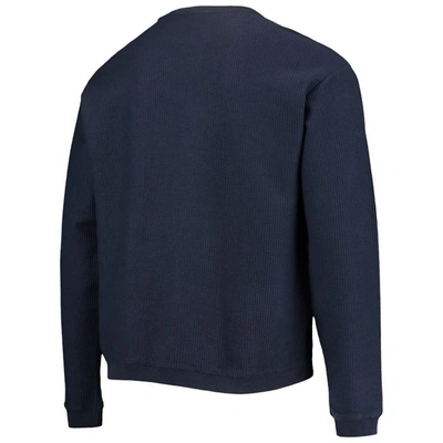 Shop League Collegiate Wear Navy Michigan Wolverines Timber Pullover Sweatshirt
