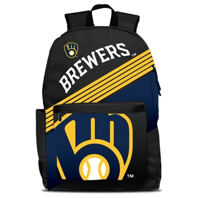 Shop Mojo Milwaukee Brewers Ultimate Fan Backpack In Black