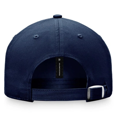 Shop Top Of The World Navy Virginia Cavaliers Slice Adjustable Hat