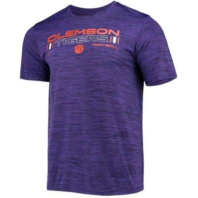 Shop Nike Purple Clemson Tigers Team Velocity Legend Performance T-shirt