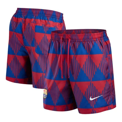 Shop Nike Red Barcelona Hi Flow Shorts