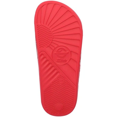 Shop Islide Unisex  Houston Rockets Acid Wash Motto Slide Sandals In Red