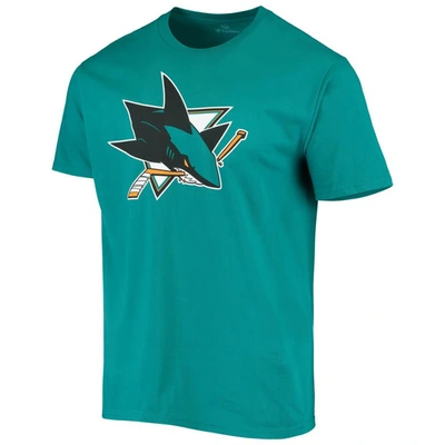 Shop Fanatics Branded Tomas Hertl Teal San Jose Sharks Underdog Name & Number T-shirt