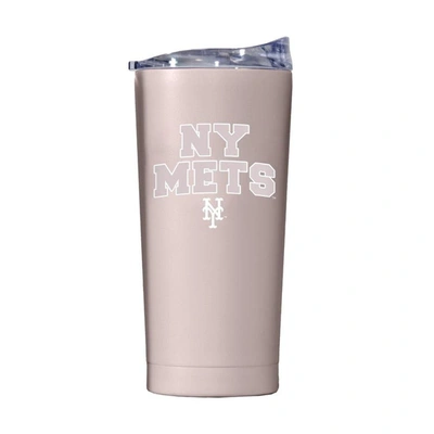 Shop Logo Brands New York Mets 20oz. Fashion Color Tumbler In Light Pink