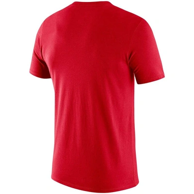 Shop Nike Red Georgia Bulldogs Baseball Legend Slim Fit Performance T-shirt