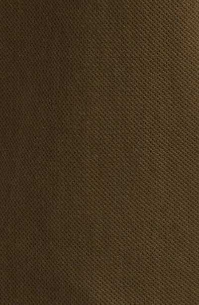 Shop Sunspel Riviera Long Sleeve Mesh Cotton Polo In Dark Olive