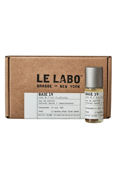 Le Labo Baie 19 Eau De Parfum
