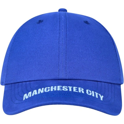 Fan Ink Blue Sky Manchester City City Adjustable Hat In Blue