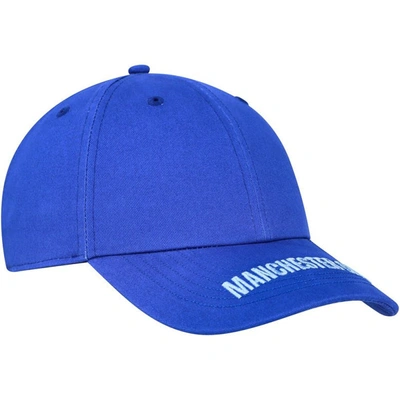 Fan Ink Blue Sky Manchester City City Adjustable Hat In Blue