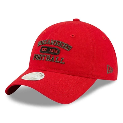 Shop New Era Red Tampa Bay Buccaneers Formed 9twenty Adjustable Hat