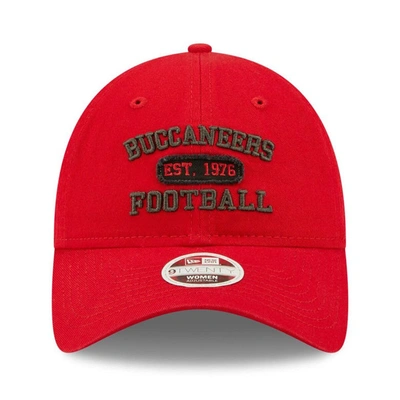 Shop New Era Red Tampa Bay Buccaneers Formed 9twenty Adjustable Hat