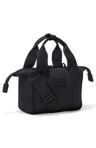 Shop Dagne Dover Landon Extra Small Neoprene Carryall Duffle Bag In Onyx
