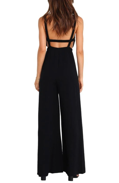 Petal And Pup Womens Eddie Jumpsuit In Black