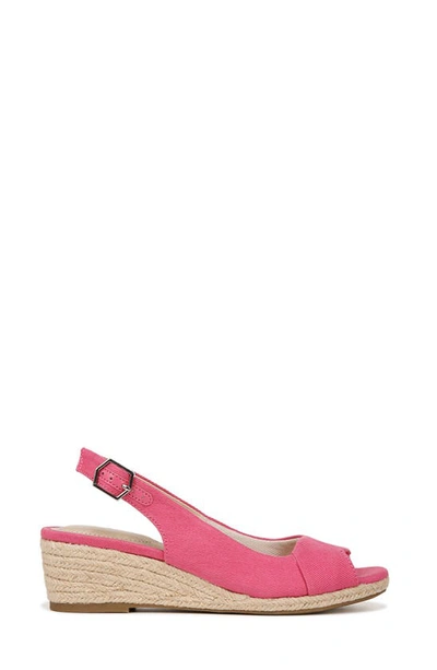 Shop Lifestride Socialite Espadrille Slingback Sandal In Pink