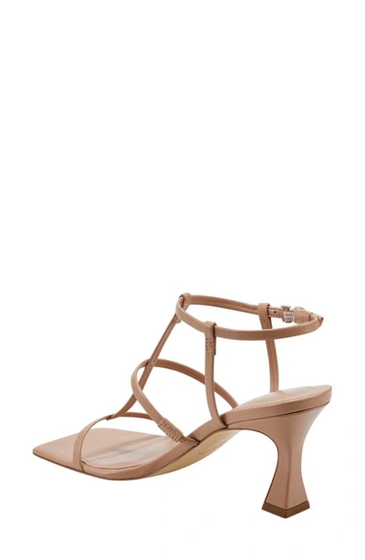 Shop Marc Fisher Ltd Dennie Ankle Strap Sandal In Medium Natural