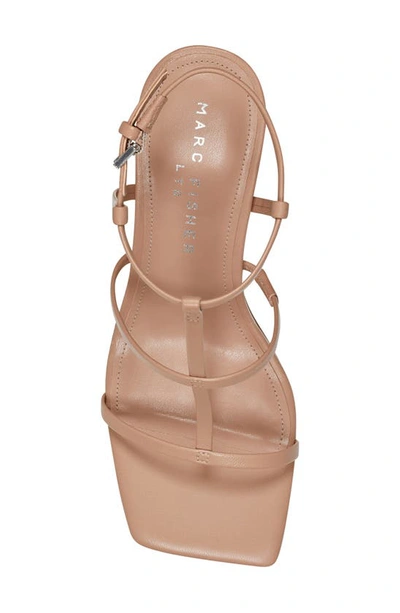 Marc Fisher Ltd Mldennie Womens Strappy Manmade Ankle Strap In Neutral