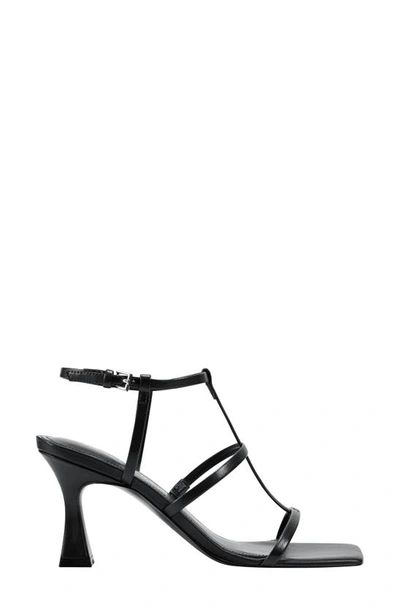 Marc Fisher Ltd Mldennie Womens Strappy Manmade Ankle Strap In Black