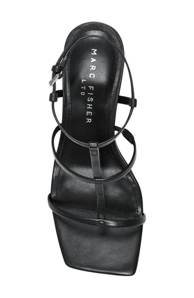 Marc Fisher Ltd Mldennie Womens Strappy Manmade Ankle Strap In Black