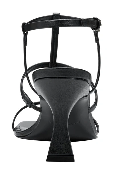 Marc Fisher Ltd Mldennie Womens Strappy Manmade Ankle Strap In Black