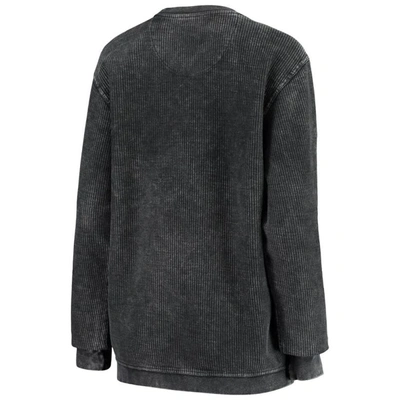 Shop Pressbox Black Ucf Knights Comfy Cord Vintage Wash Basic Arch Pullover Sweatshirt