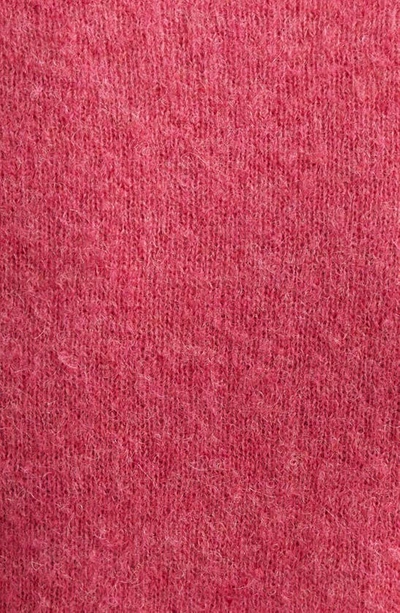 Shop Paloma Wool Guidi Cap Sleeve Alpaca Blend Sweater In Dark Fuchsia