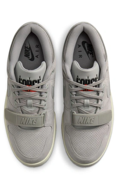 Shop Nike Air Alpha Force 88 Low Basketball Sneaker In Medium Grey/ Medium Grey
