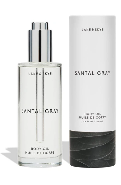 Shop Lake & Skye Santal Gray Body Oil