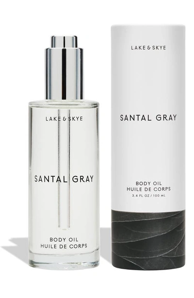 Lake & Skye Santal Gray Body Oil