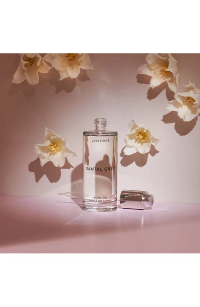 Lake & Skye Santal Gray Body Oil