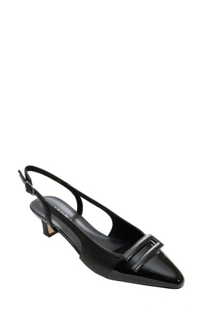 Shop Vaneli Tady Pointed Toe Slingback Pump In Black