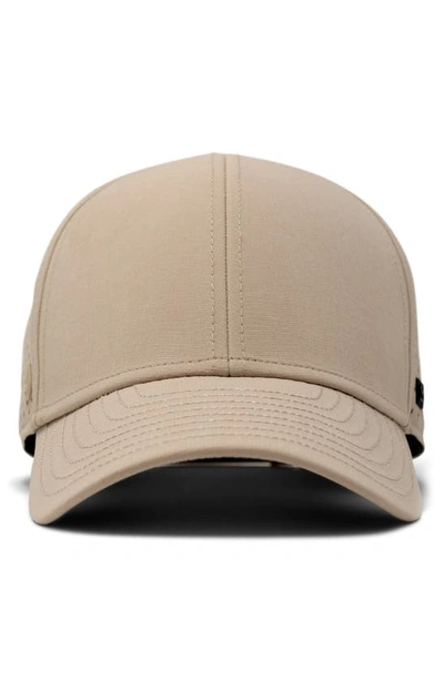 Melin A-game Icon Hydro Performance Snapback Hat In Khaki