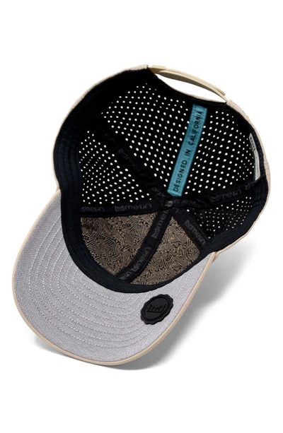 Melin A-game Icon Hydro Performance Snapback Hat In Khaki