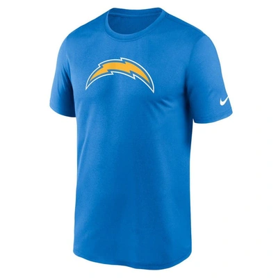 Shop Nike Powder Blue Los Angeles Chargers Legend Logo Performance T-shirt