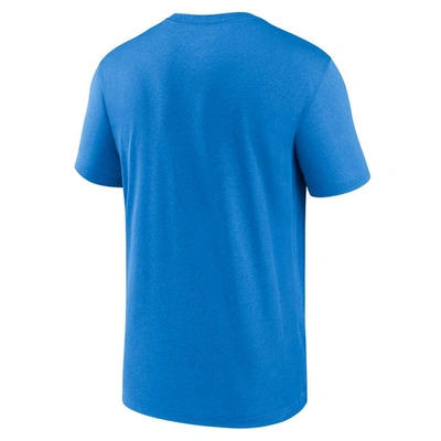 Shop Nike Powder Blue Los Angeles Chargers Legend Logo Performance T-shirt