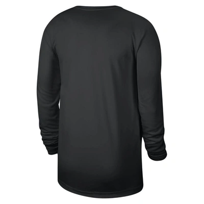 Shop Nike Unisex  Black San Antonio Spurs 2023/24 Legend On-court Practice Long Sleeve T-shirt