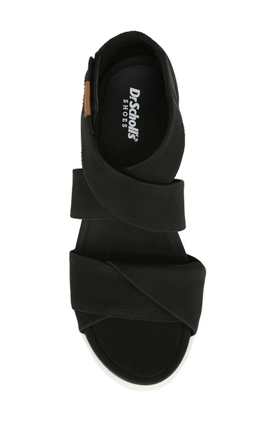 Shop Dr. Scholl's Time Off Fun Sandal In Black