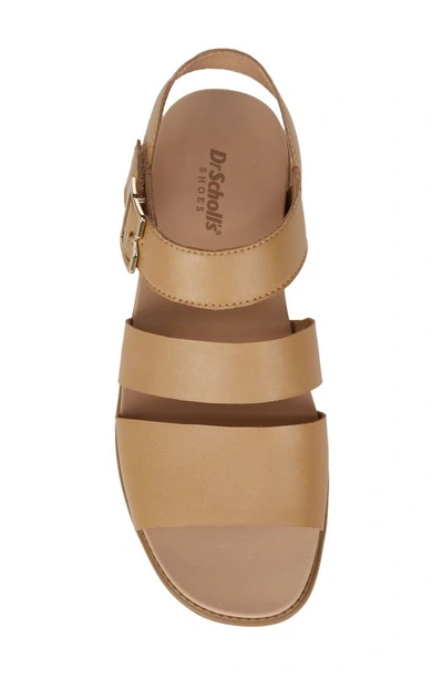 Dr. Scholl's Women's Island-glow Strappy Sandals In Warm/tan