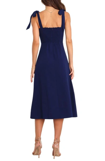 Petal And Pup Laurel A-line Dress In Navy