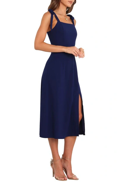 Petal And Pup Laurel A-line Dress In Navy