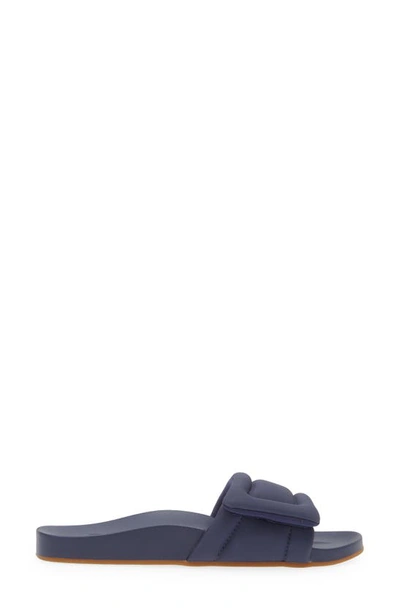Olukai Sunbeam Slide Sandal In Navy / Navy