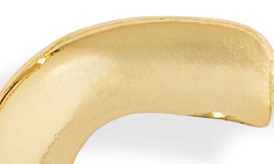 Argento Vivo Mini Heart Hoop Earrings In Gold