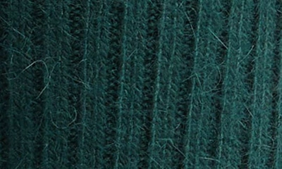 High Heel Jungle Cashmere Blend Crew Socks In Green