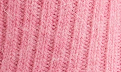High Heel Jungle Cashmere Blend Crew Socks In Medium Pink