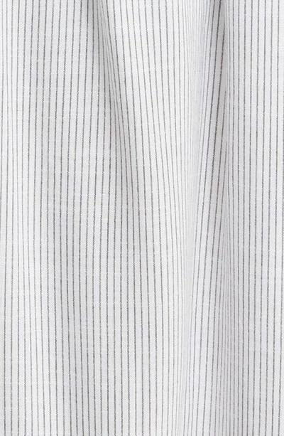 Shop Topshop Stripe Long Sleeve Jumpsuit In White