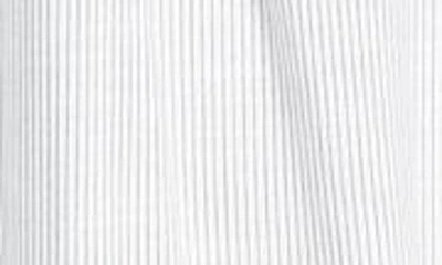 Shop Topshop Stripe Long Sleeve Jumpsuit In White