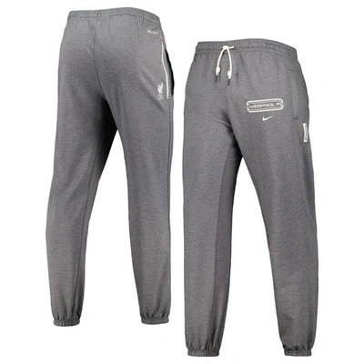 Shop Nike Heather Charcoal Liverpool Standard Issue Performance Pants