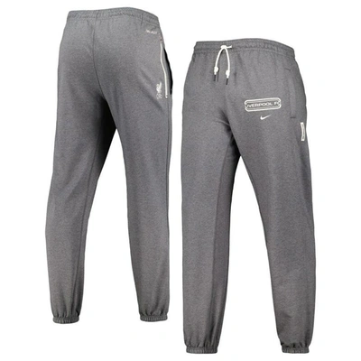 Nike Heather Charcoal Liverpool Standard Issue Performance Pants In Heather Charcoal