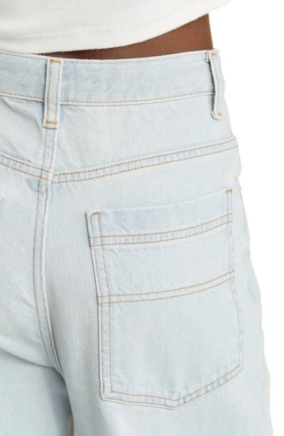 Shop Topshop Baggy Jeans In Bleach