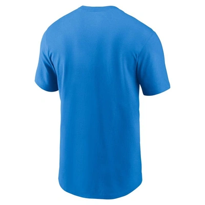 Shop Nike Powder Blue Los Angeles Chargers Local Essential T-shirt