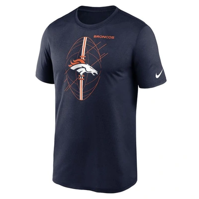 Shop Nike Navy Denver Broncos Legend Icon Performance T-shirt